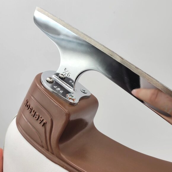 Jackson Artiste Womens Size 7 B Ice Skates Ultima Mark IV Blades White 1790 - Picture 9 of 16